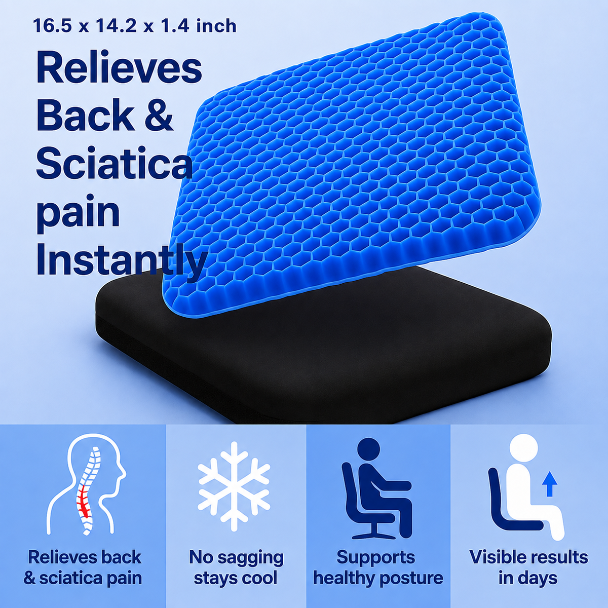 Pure Gel Seat Cushion