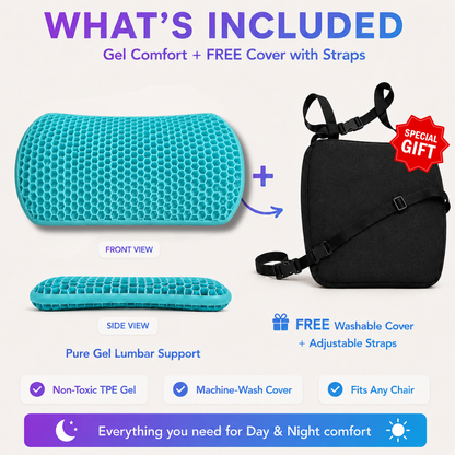 Pure Gel Lumbar Support Pillow