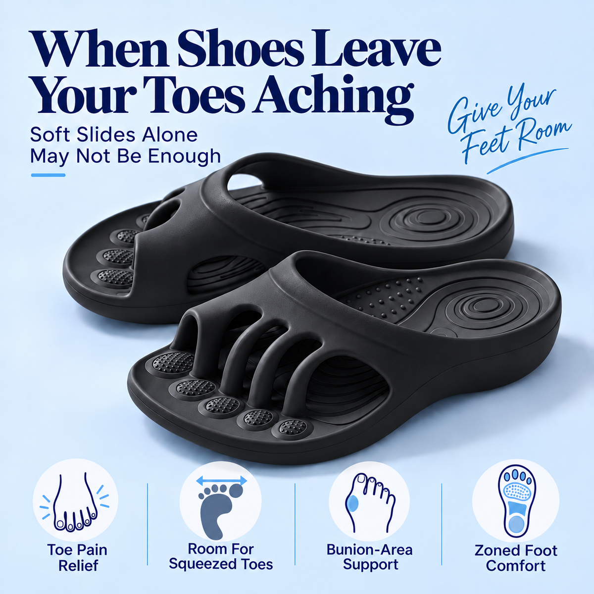 Pure™ ToeRoom Slides